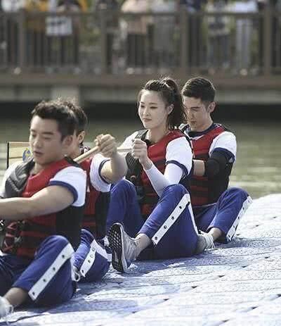 惠若琪《跑男》曝光体重,2米身高才150斤,陈赫