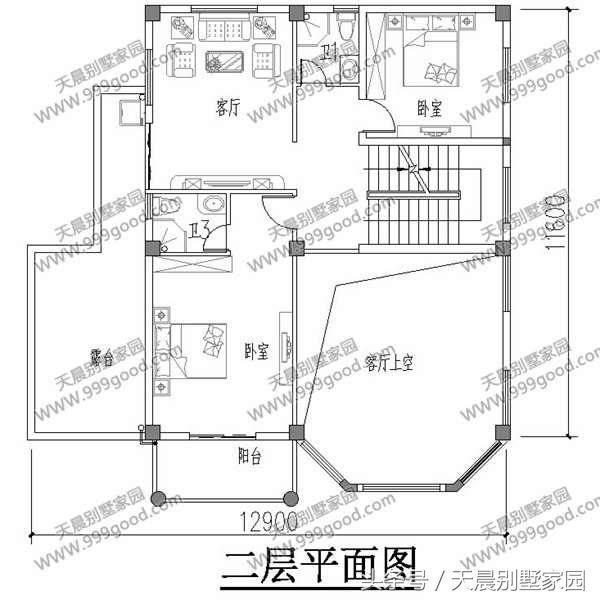 客户自建2层半农村经典别墅，布局方正带车库，青山绿水好生活！