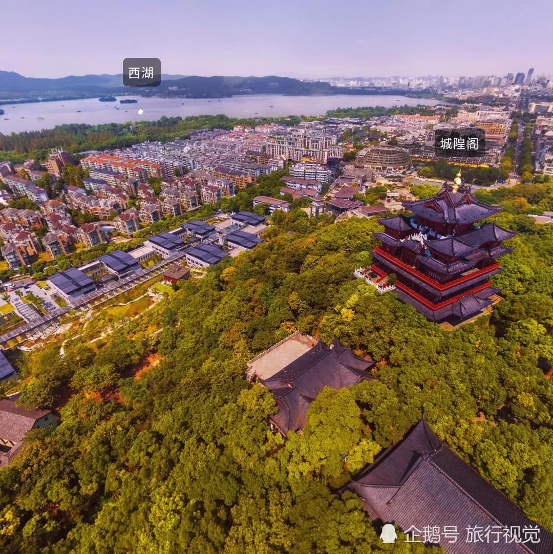 俯瞰杭州，不一样的角度，不一样的风景！