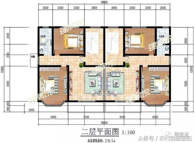 有兄弟的有福了，合建双拼别墅让村里人见人夸