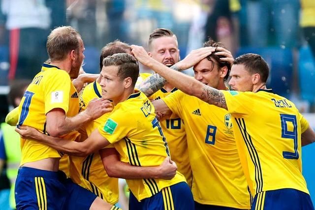 世界杯瑞典1-0韩国 F组第一轮战罢 瑞典墨西哥