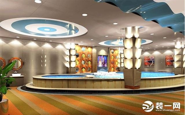 洗浴中心装修材料如何选择 4款装修风格设计图