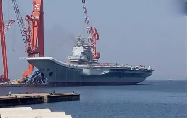 国产002型号航母再次冒烟,测试主机动力,其试