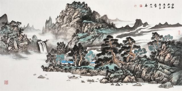外师造化,中得心源一一记著名山水画大家曲胜影片内衣情趣sm图片