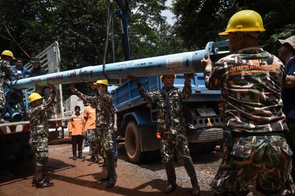 洞穴中失联的泰国足球队员已被发现 13人全部