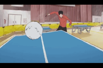 其实在日本乒乓球动画《乒乓》中,来自中国被上海市队开除的乒乓球
