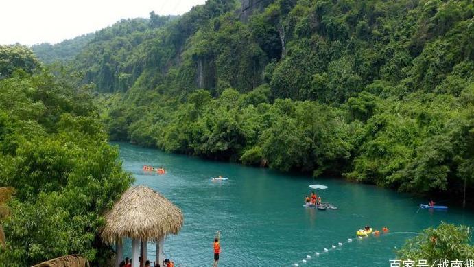越南旅游胜地风芽-格邦国家公园游客最多的几