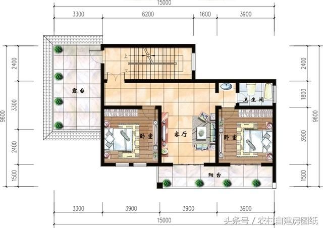 6款农村别墅设计图，带独立厨房有柴火灶，开春建房不用愁了