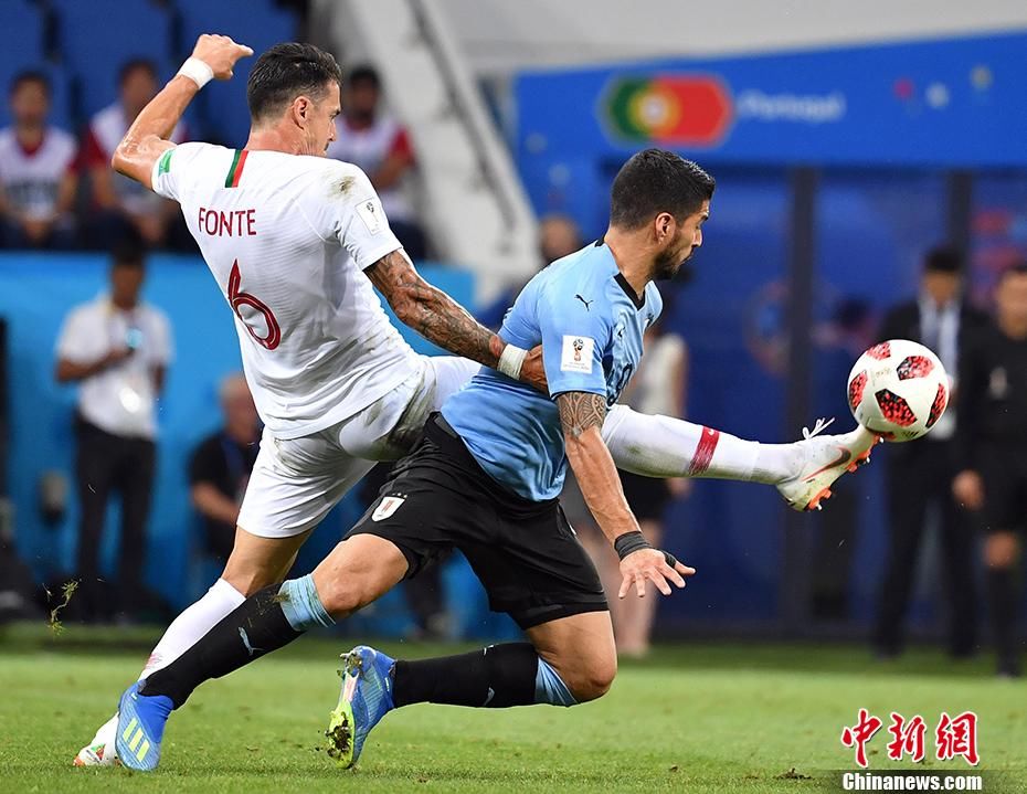 乌拉圭2:1葡萄牙晋级8强 C罗告别俄罗斯