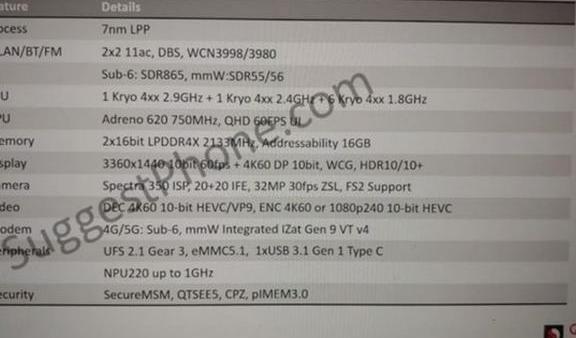 疑骁龙735处理器曝光, 中端5G手机即将到来?