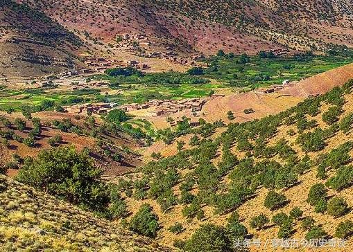 非洲奇特地形之阿特拉斯山脉