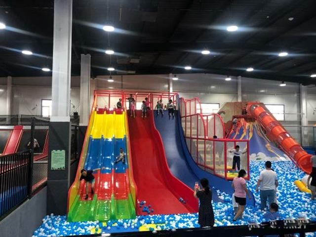 口袋屋蹦床公园3000平米案例-北京顺义区美懋