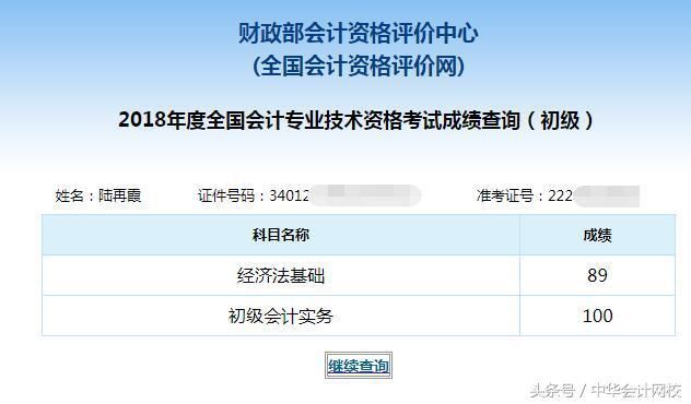 喜报频传:2018初级会计成绩公布 网校百分学员