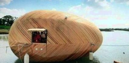 世界上最小的房子,有的带车轮,有的像颗蛋,你敢