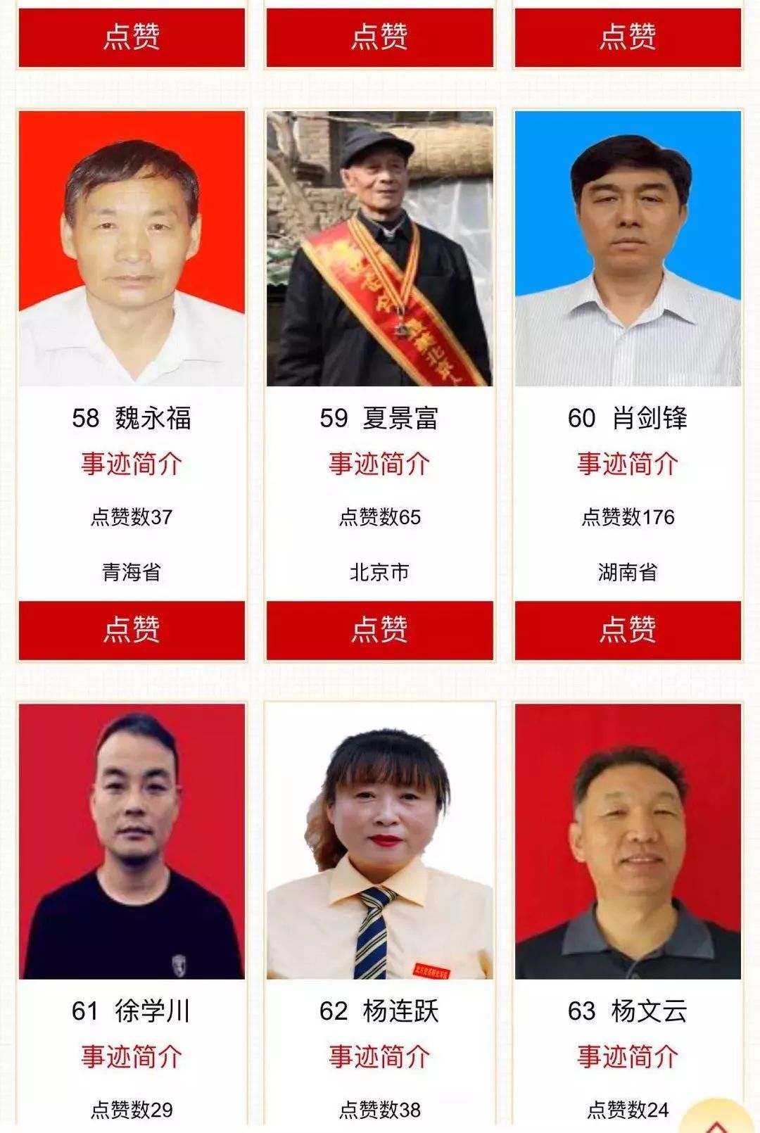 中国好人榜点赞评议-中国文明网