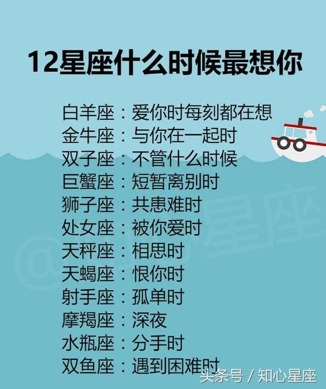 有个12星座朋友是什么感觉？12星座什么时候最想你