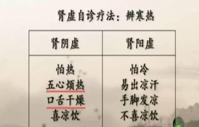 肾阴虚？肾阳虚？调理方法都在这里啦！