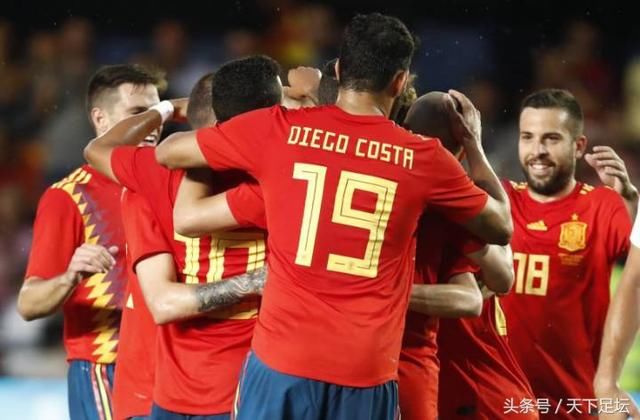友谊赛,西班牙1-1战平瑞士!