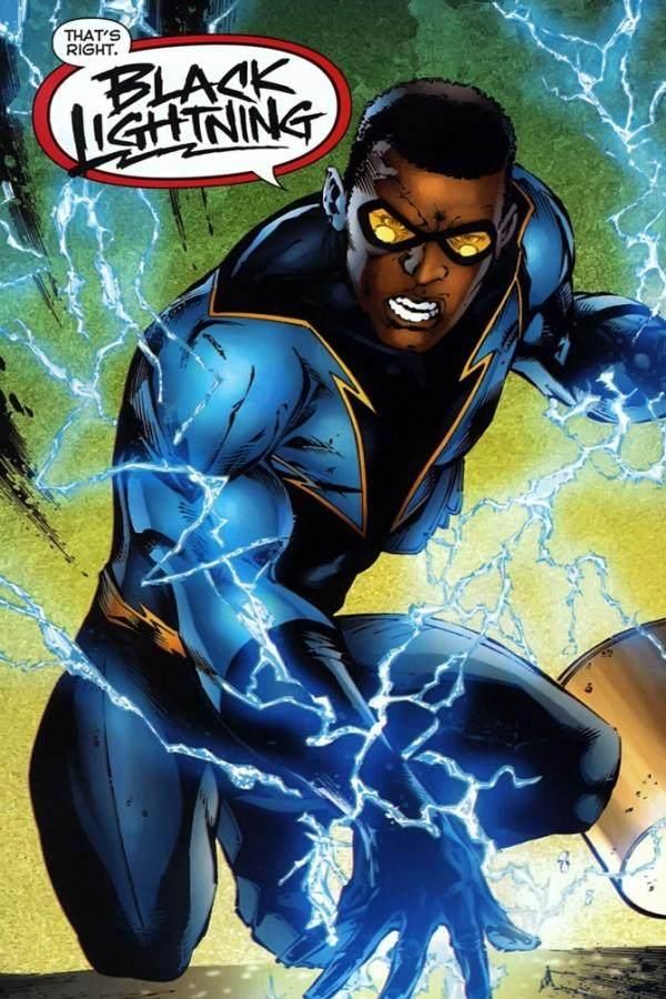 DC黑人超级英雄《黑闪电》美剧即将上映,正面