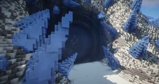 《我的世界》里可以见到洛基的父亲?盘点游戏中的神奇雪景