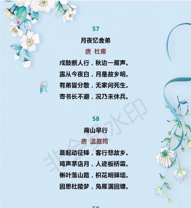 语文地理必背古诗文59篇汇总,知识点全面简洁初中提纲初中v语文实用生物图片