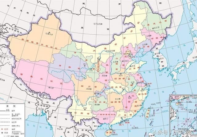 中国近代从地图上消失的那些省份!看看你家乡