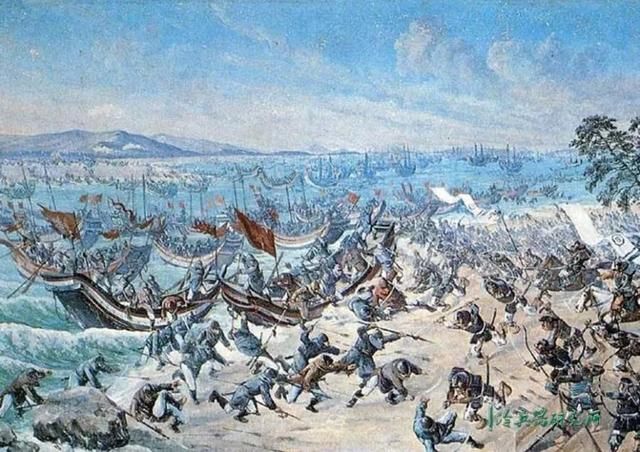 中国历史上是否有军队入侵日本?结果如何?