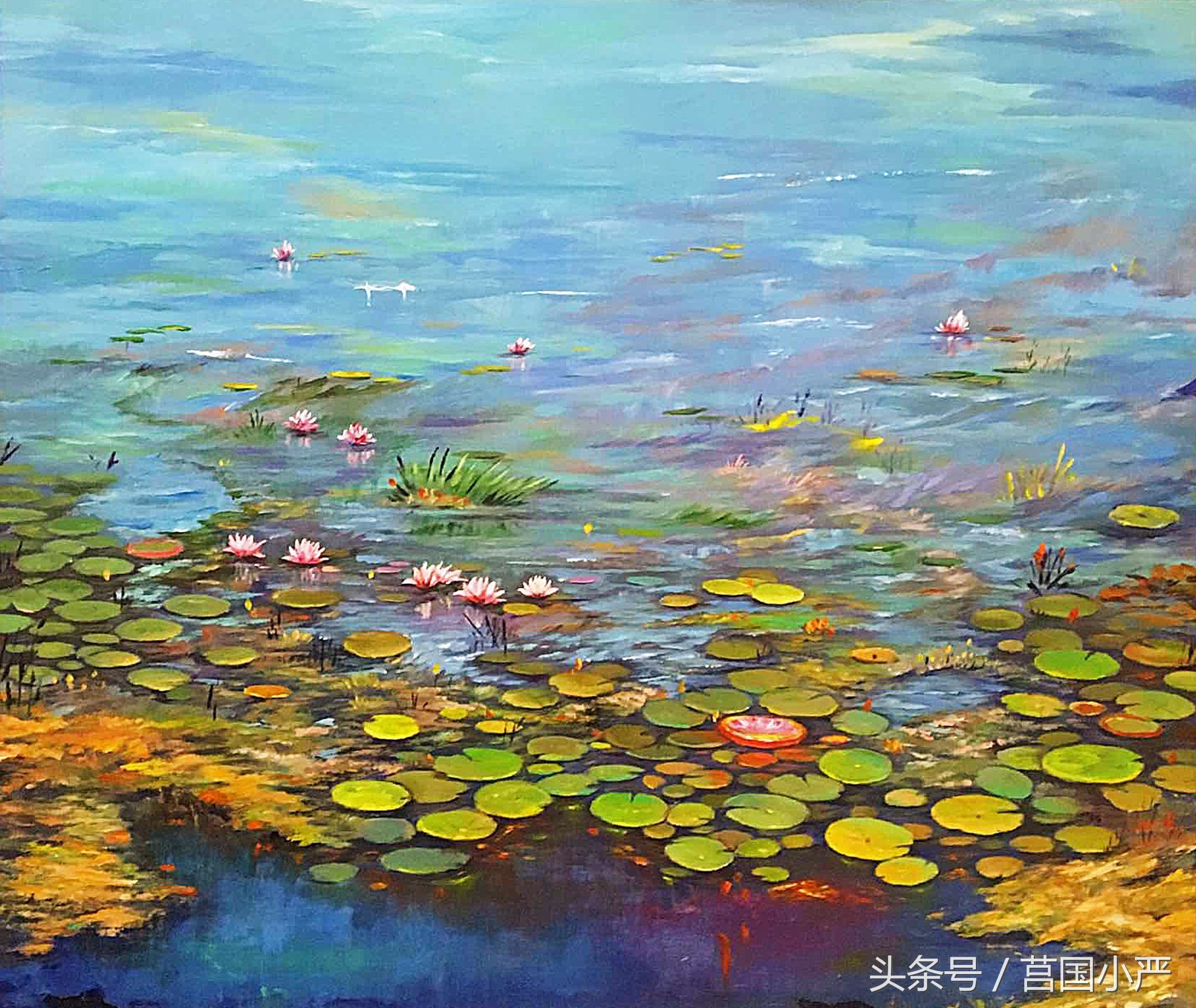 色彩鲜艳的油画作品,带你去看不一样的世界,美极了!