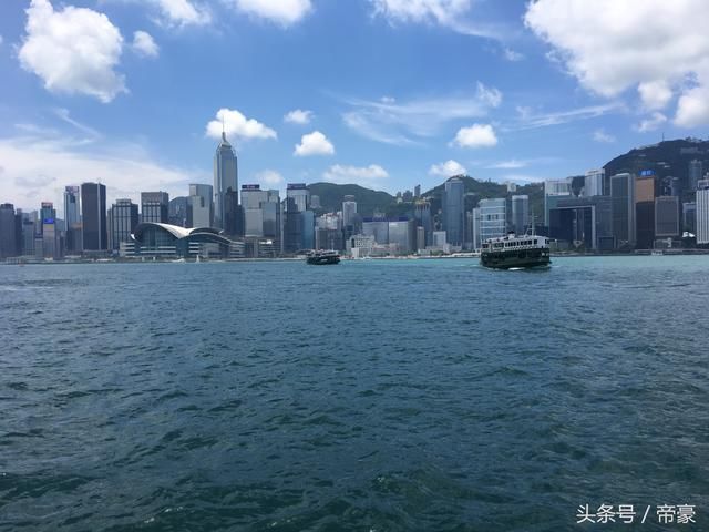 香港尖沙咀-维多利亚港-海港城