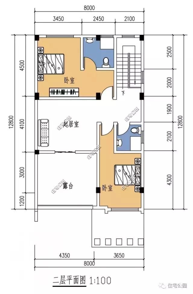 面宽8米造价13万起，2018农村自建房，这10套户型最适合咱老百姓