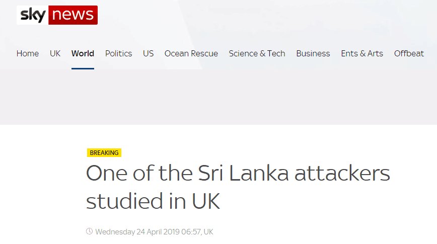 斯里兰卡召开发布会宣布:系列爆炸案最新调查