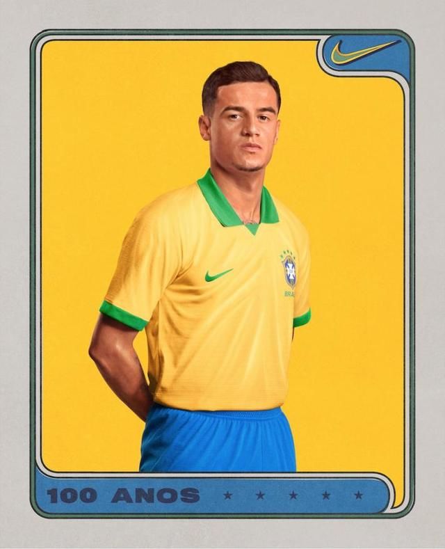 巴西美洲杯球衣出炉,主黄客白浓浓复古风