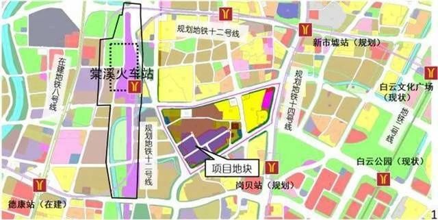 广州最强地铁站！6地铁+N条铁路+公交长途+旧村更新，爽翻！