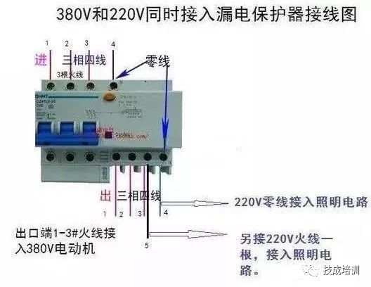4P漏电保护器的结构原理,这解说一步到位! maxbet官网