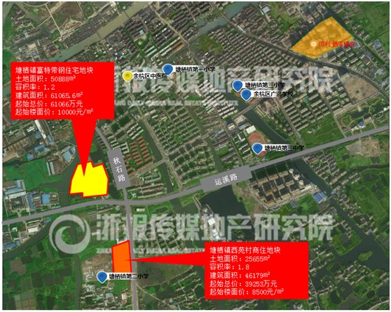 4年地价翻七倍，当年房价8千的塘栖 马上要卖3万+?