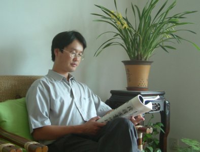 访北大著名学者型画家冯健教授--动人春色不须