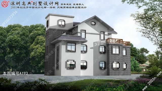 湖南溆县水隘乡黄溪村三层高端中式别墅宽敞空间居住使用十分舒适