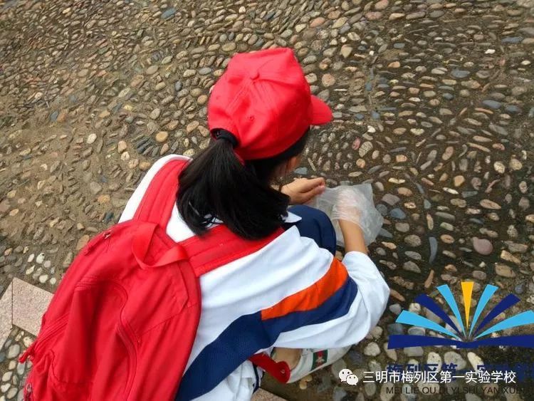 弘扬志愿精神,争做环境卫士--梅列区第一实验学