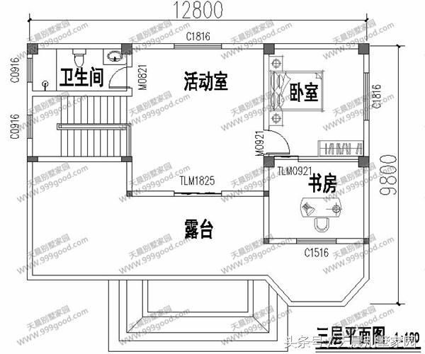 富豪都回乡盖别墅了！实拍农村自建9.8米进深别墅，独立厨房+堂屋