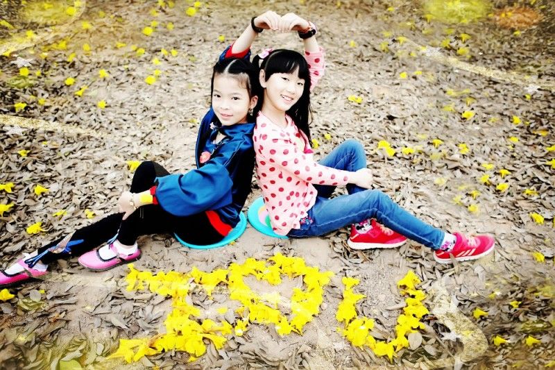 姗儿宝贝008 春天的颜色——云梯山公园踏春