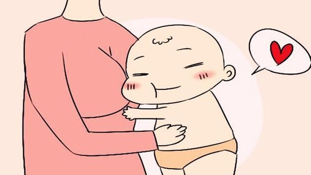 宝宝吃奶时喜欢摸着妈妈乳房,否则哭闹不止,该