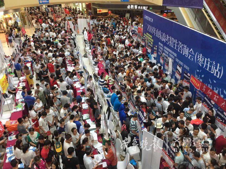 2018山东高招会枣庄分会场火爆开场!