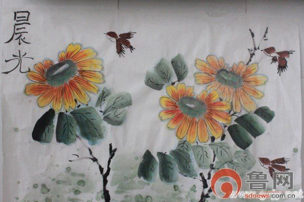 大王镇中心小学组织开展 新时代,新梦想 主题绘画比赛活动