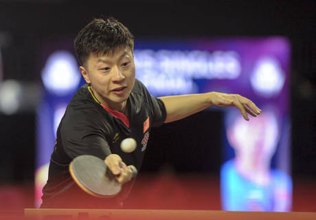 乒乓球--卡塔尔公开赛:马龙男单夺冠