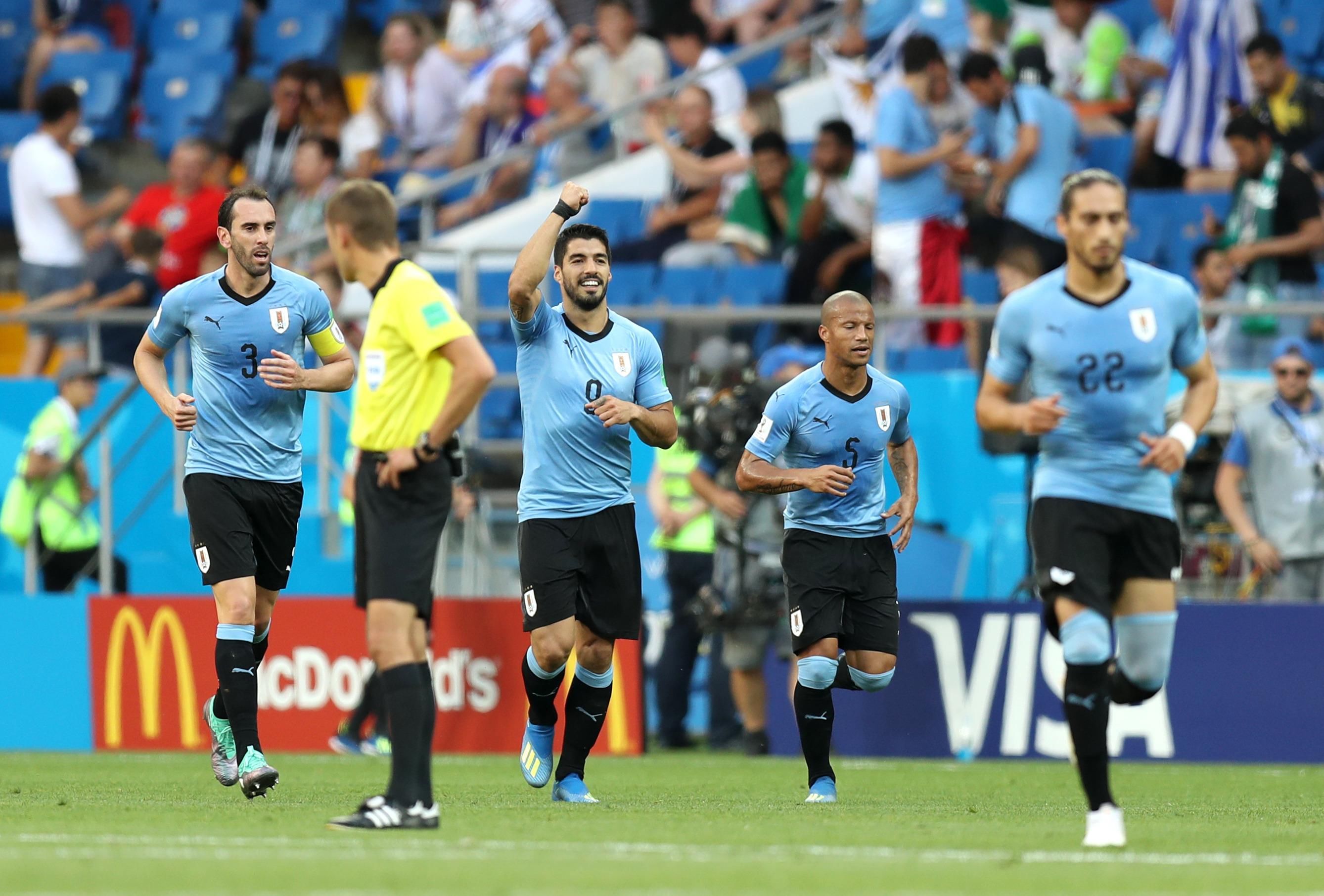 动感世界杯|乌拉圭胜沙特 提前出线