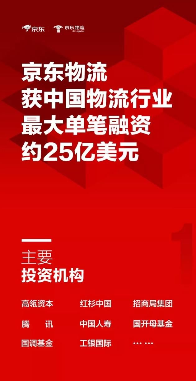 京东物流获得大单融资，奶茶又立一功？