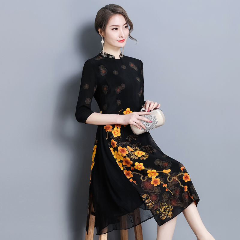 天哪!婆婆最近疯狂死了,名媛连衣裙买了6件,时