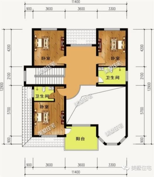 9套120平左右的别墅，看看有适合你家宅基地的吗?