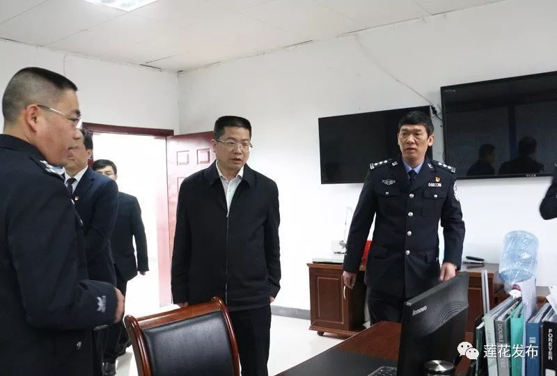 县委书记、县长张运来调研督导扫黑除恶专项斗