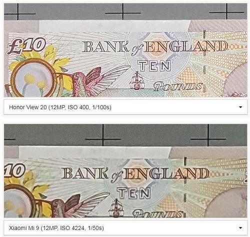 尴尬!小米9与荣耀V20的拍照对比!测试机构亮瞎